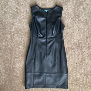 Antonio Melani Leather LBD - size 6 - NWT